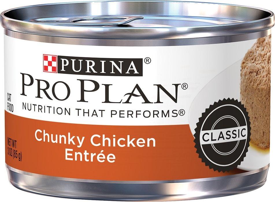 Purina Pro Plan, Purina Pro Plan Classic Chicken Chunky Entree Katzendosenfutter