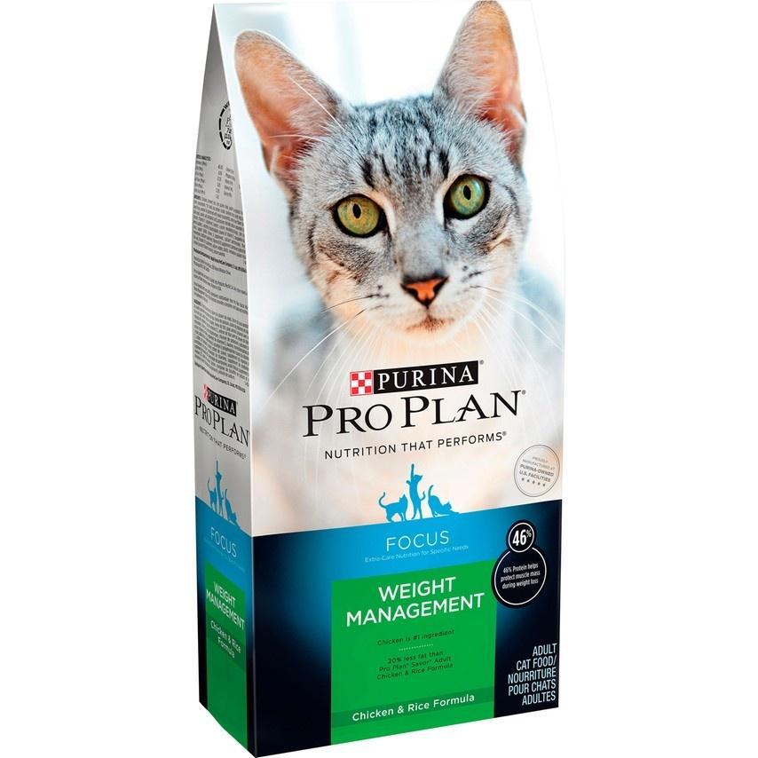 Purina Pro Plan, Purina Pro Plan Focus Weight Management Huhn & Reis Trockenfutter für Katzen