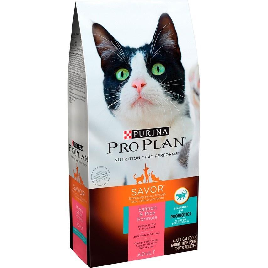 Purina Pro Plan, Purina Pro Plan Savor Adult Lachs & Reis Formel Trockenfutter für Katzen