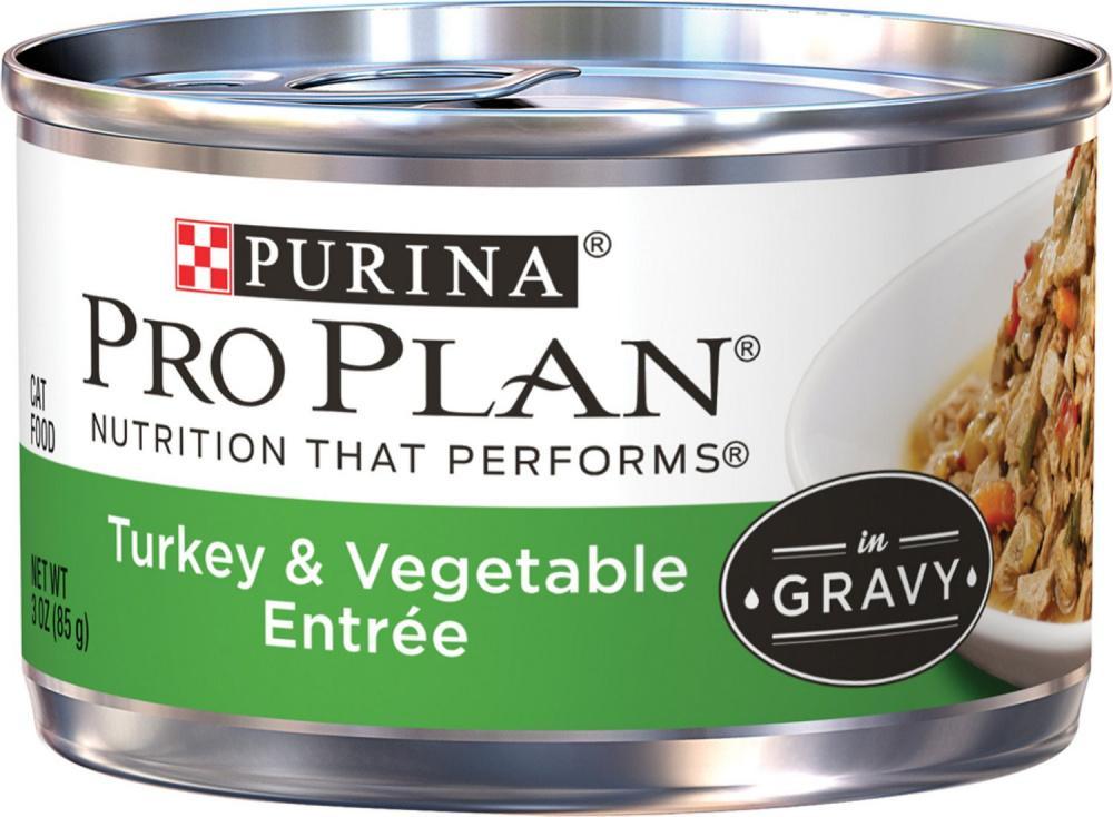 Purina Pro Plan, Purina Pro Plan Savor Adult Truthahn & Gemüse in Bratensoße Katzendosenfutter