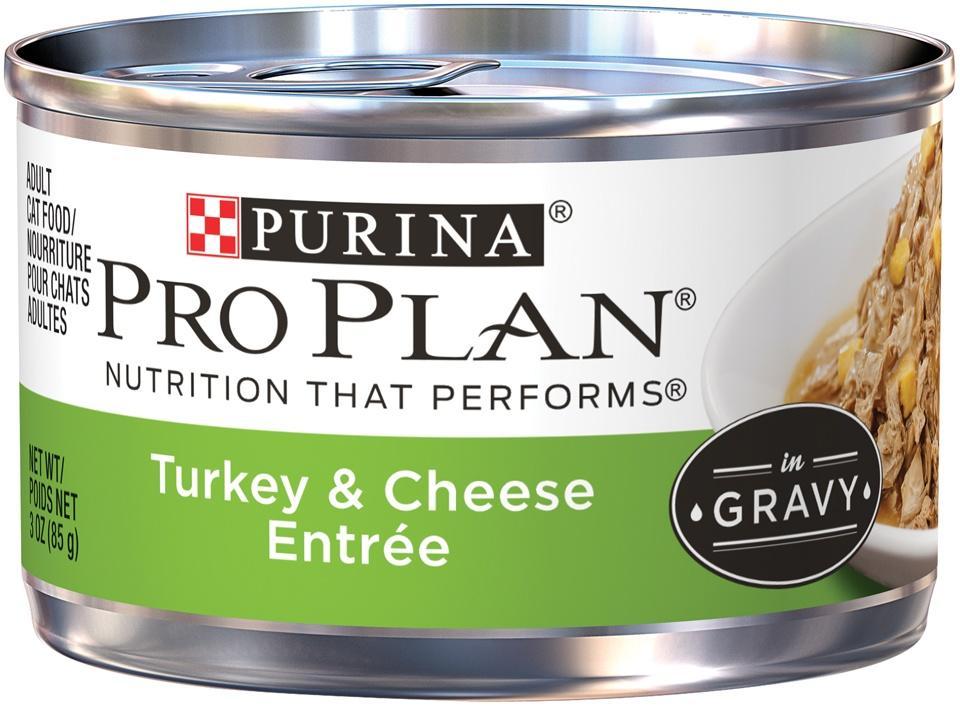 Purina Pro Plan, Purina Pro Plan Savor Adult Truthahn & Käse in Bratensauce Katzendosenfutter