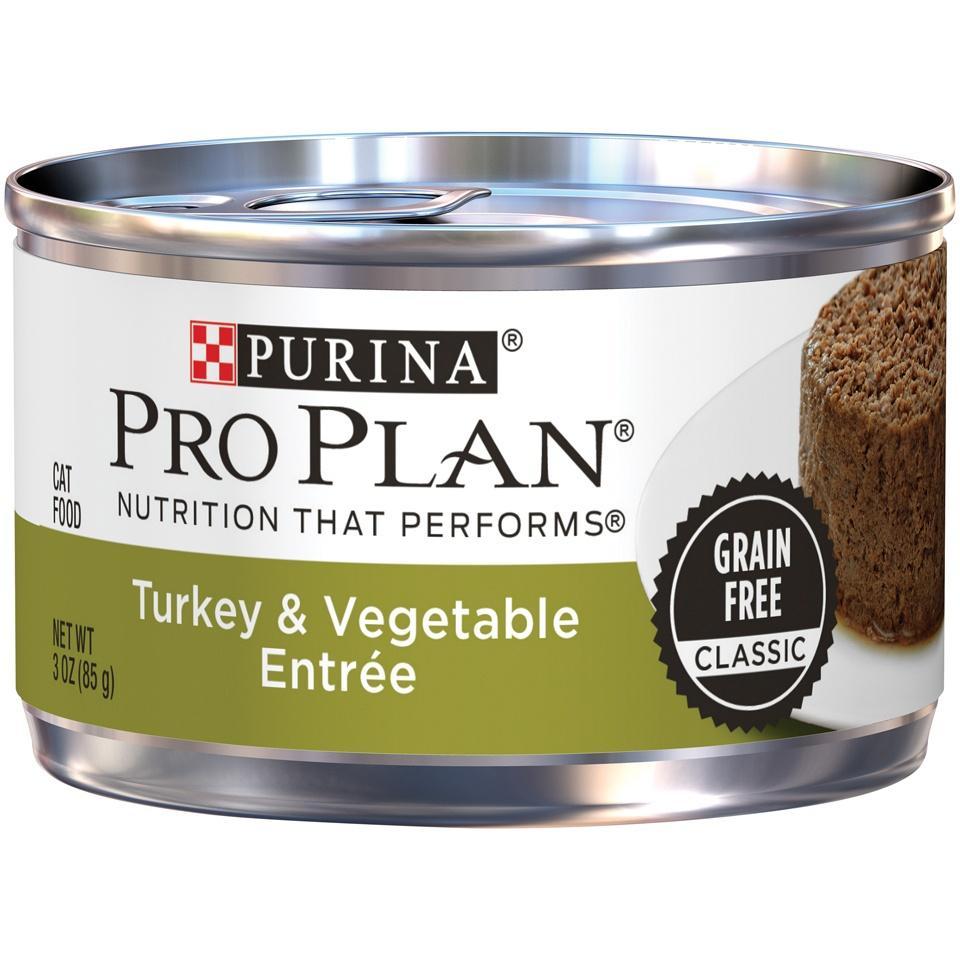 Purina Pro Plan, Purina Pro Plan Savor Adult getreidefreies Puten- und Gemüse-Entree Classic Katzendosenfutter