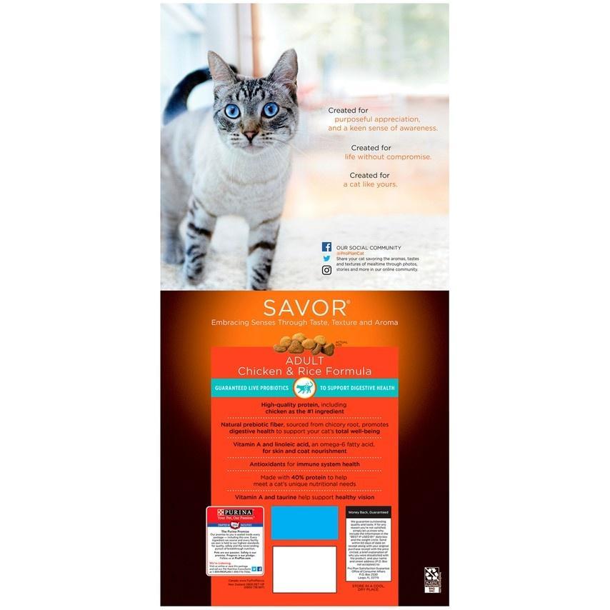 Purina Pro Plan, Purina Pro Plan Savor Chicken & Rice Formula Katzentrockenfutter