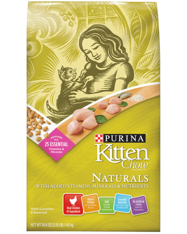 Purina, Purina® Kitten Chow® Naturals Futter für Kätzchen