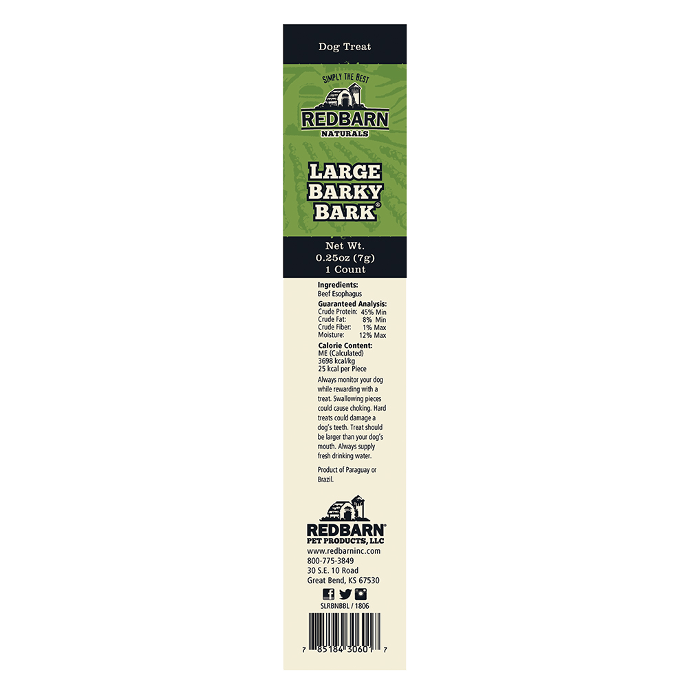 Redbarn, Redbarn Naturals Barky Bark® Hundekauartikel