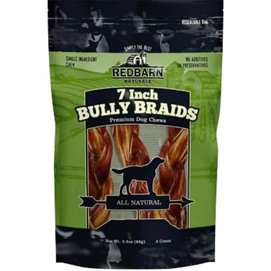 Redbarn, Redbarn Naturals Geflochtene Bully Sticks